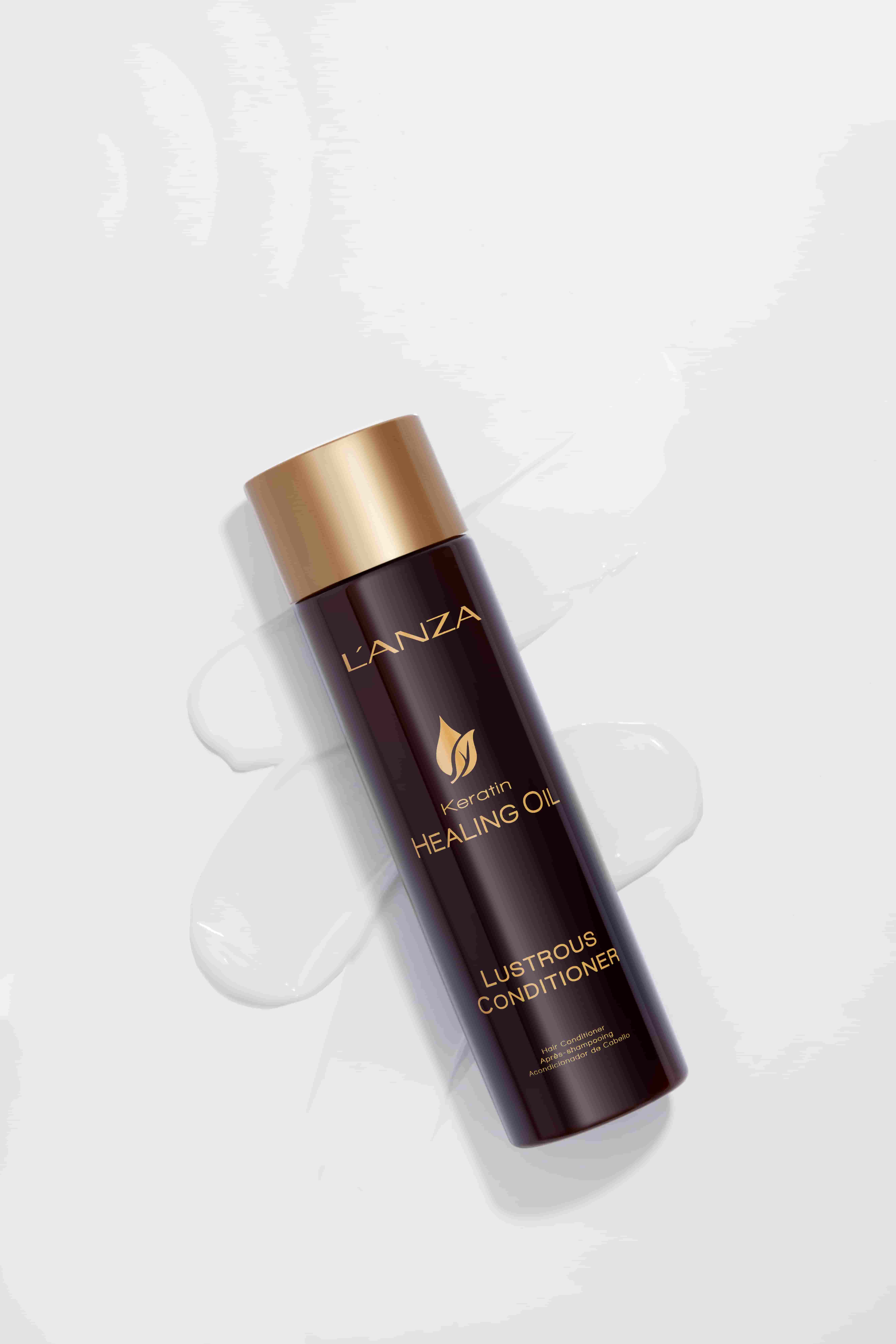 Кондиціонер для сяйва волосся LʼANZA Keratin Healing Oil Conditioner, 250 ml - 2